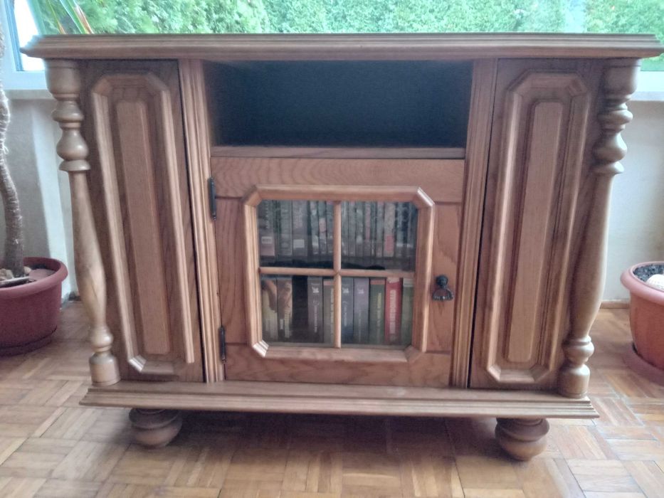 Meble dębowe zestaw 6 elementów