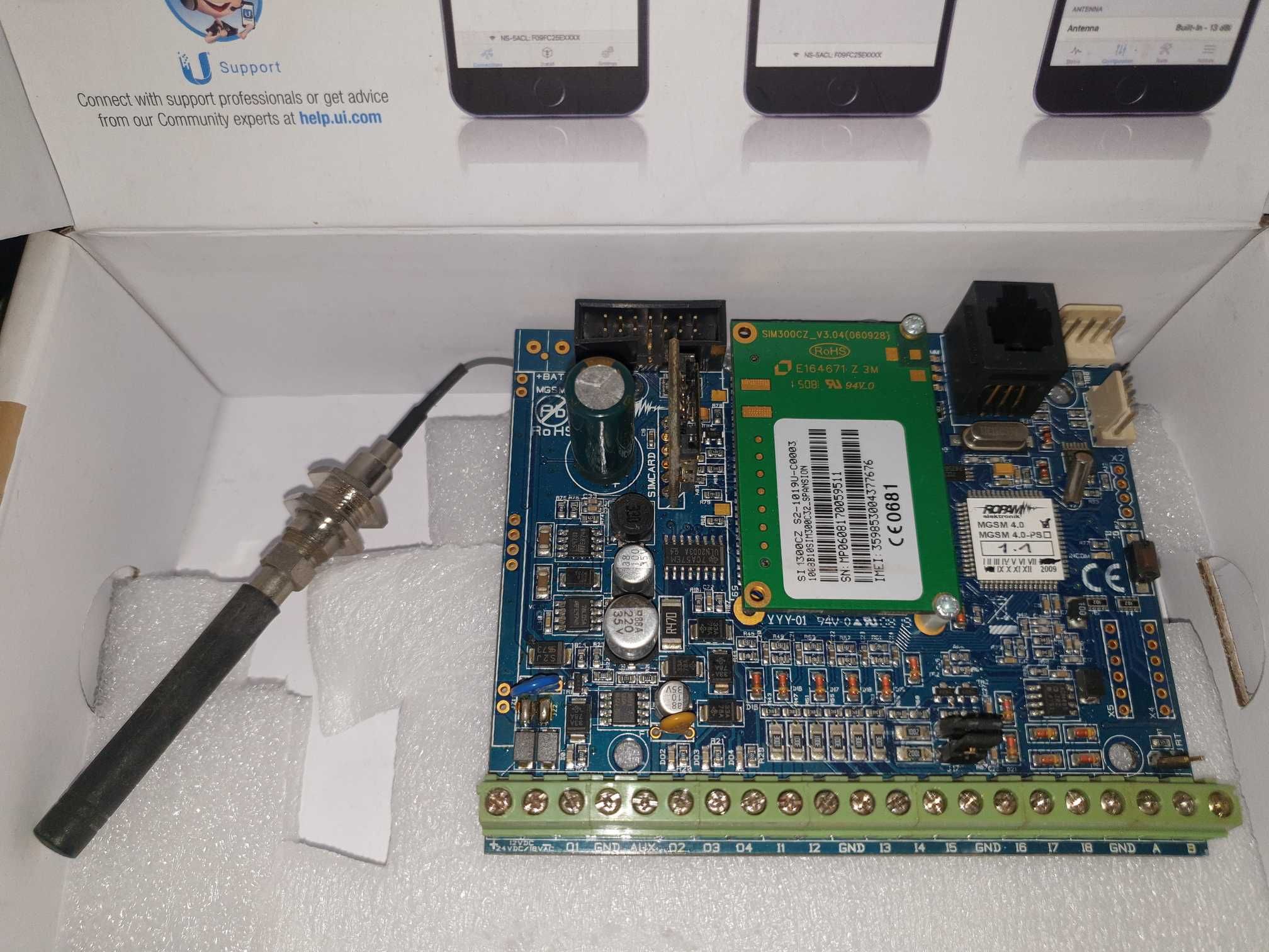 Ekspander GSM GPRS-T1 T2 Integra Versa SATEL MGSM