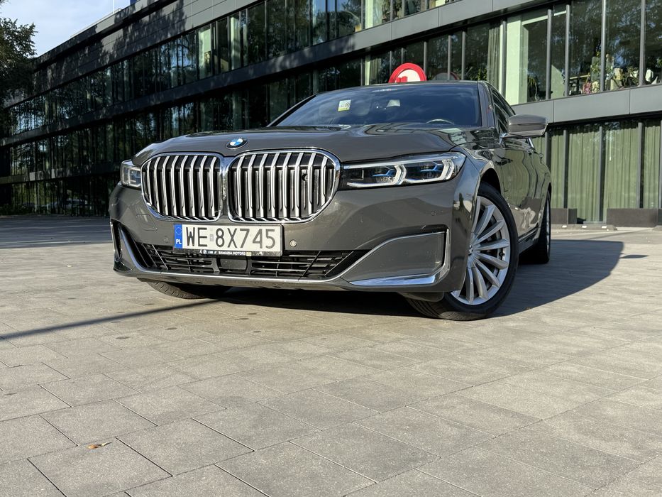 BMW Seria 7 G11 745e Individual FVAT23% TV 400KM Zamiana HDS