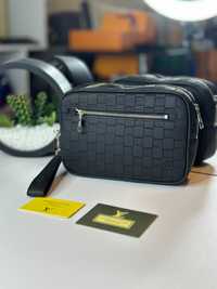 Мужская сумка клатч Louis Vuitton Чоловіча сумка LV s037