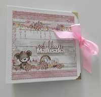 Album noworodka scrapbooking