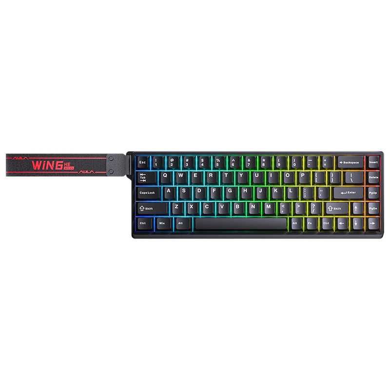 Магнітна клавіатура AULA WIN68 HE MAX Rapid Trigger 8K + укр.літ.