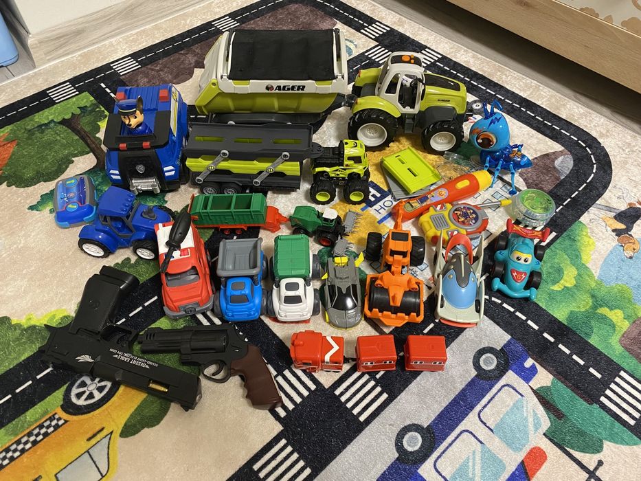 Bardzo duży zestaw zabawek dla chłopca!