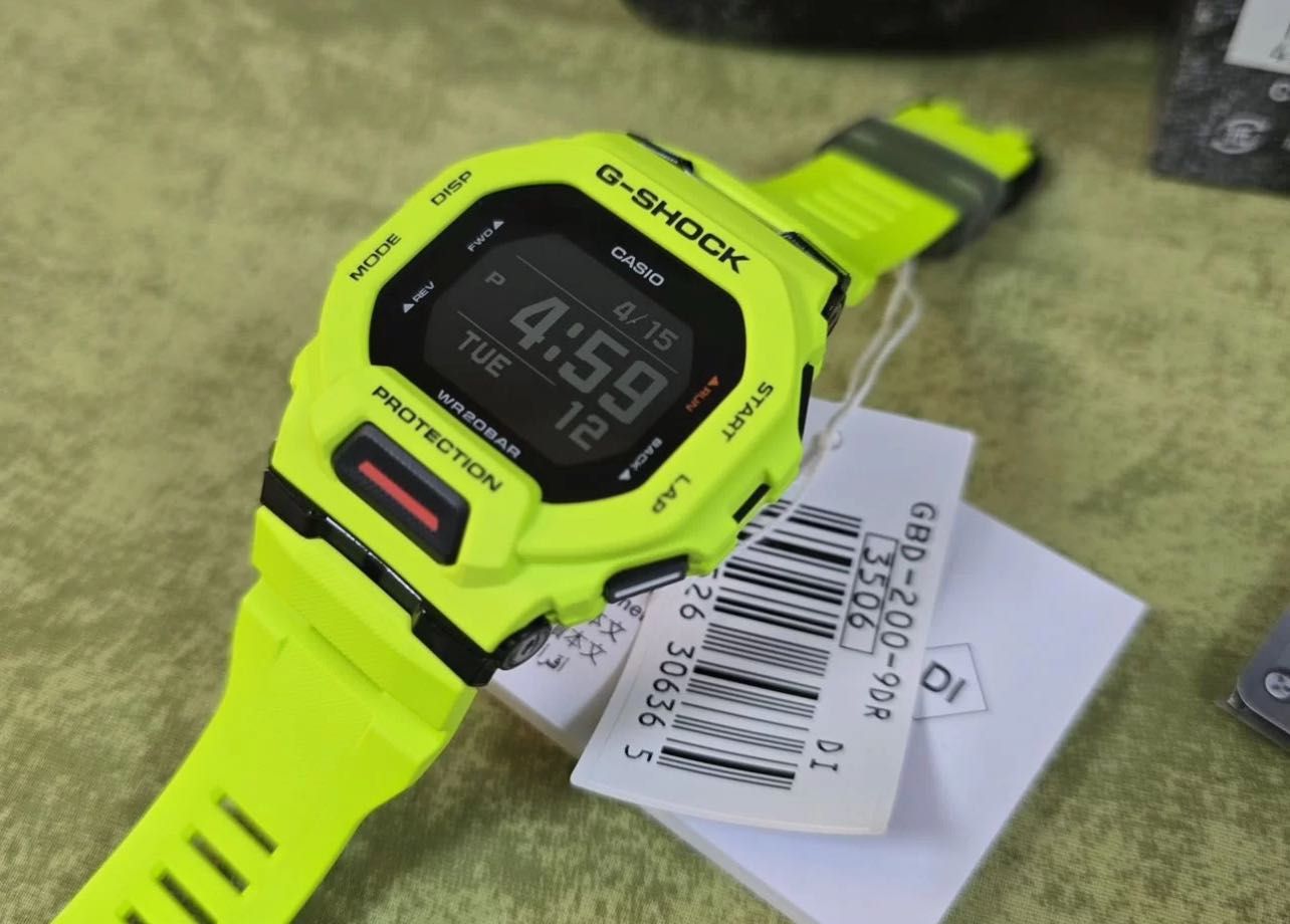 Мужские наручные часы Casio G-Shock GBD-200-9E