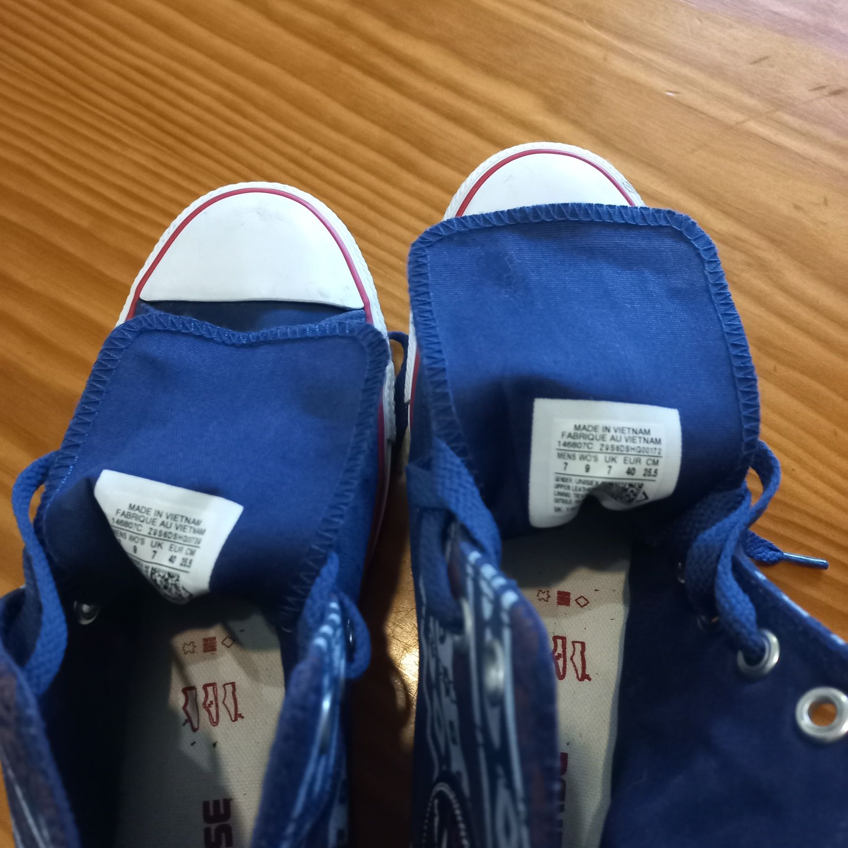 Sapatilhas All Star azuis Tam.40