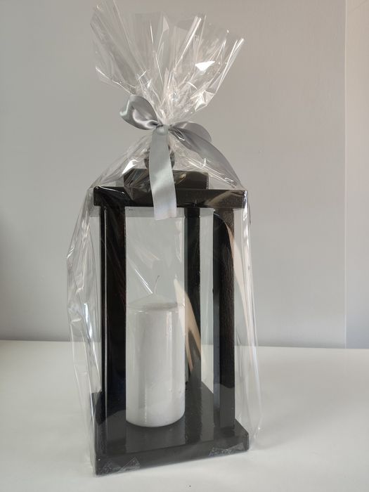 Lampiony, kapliczki drewniane:)