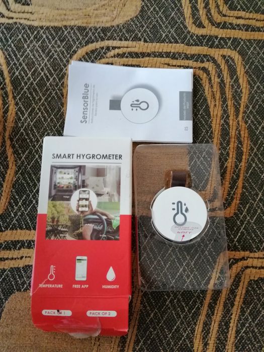 OQIMAX Termometr Bluetooth, higrometr, miernik temperatury i wilgotnoś