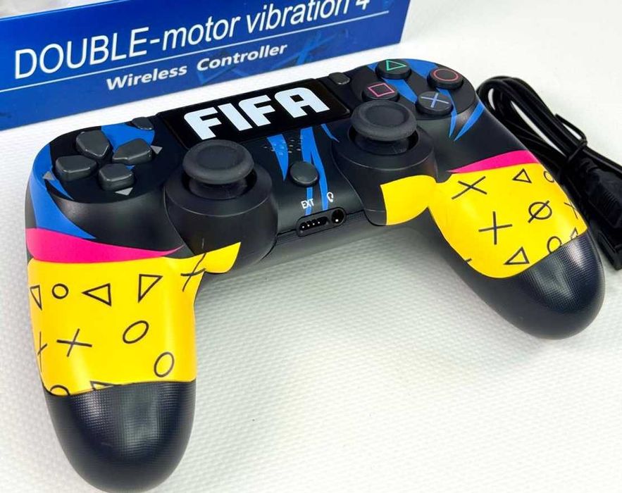 Джойстик бездротовий ps4 dualshock контролер геймпад пс4 стиль fifa