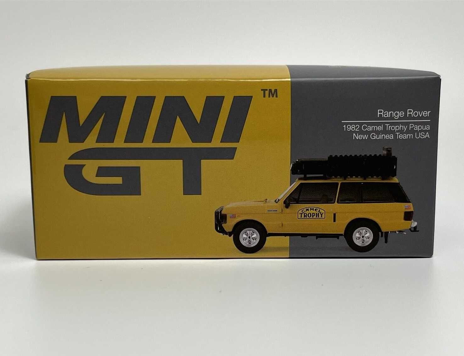 Mini GT - 1/64 - Range Rover "Camel Trophy" Papua New Guinea 1982