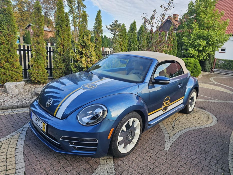 Volkswagen Beetle Niebieski Kabriolet Volkswagen Beetle 2.0
