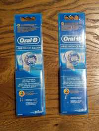 Насадки на зубную щетку Oral-B, Precision Clean, новые.