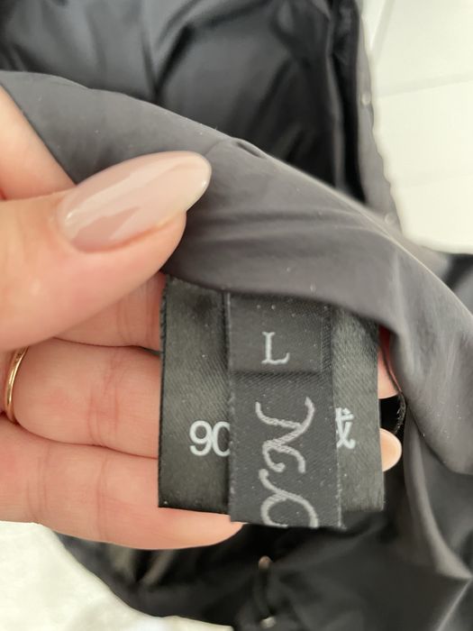 Жіноча зимова дута куртка пуховик оверсайз стилю