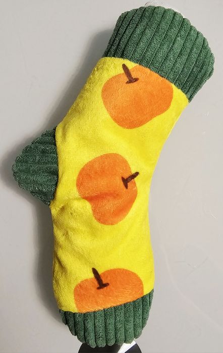 Piszcząca i szeleszcząca skarpetka na smakołyki dla pieska