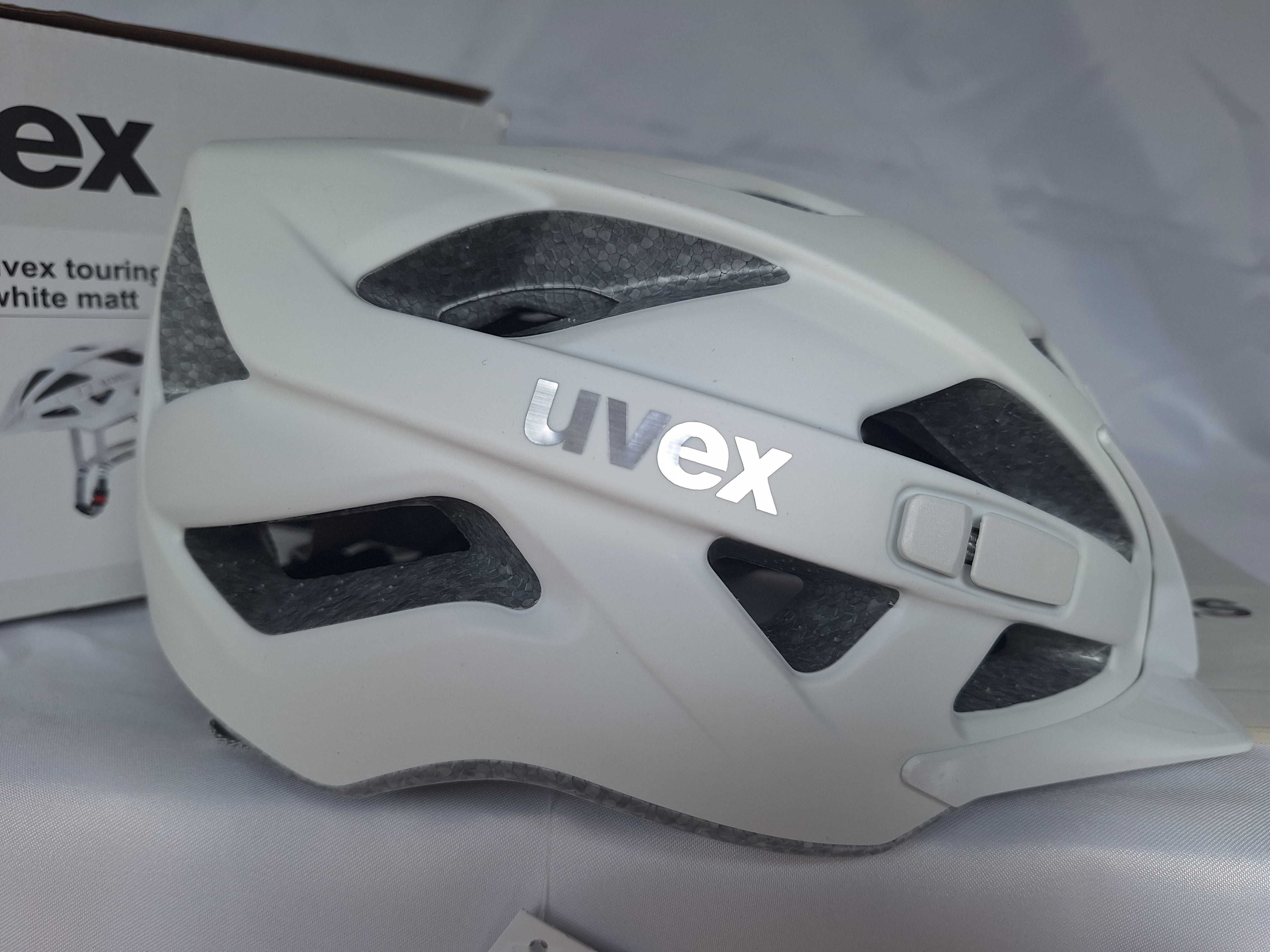 Kask rowerowy Uvex Touring CC White Mat S/M 52-57cm