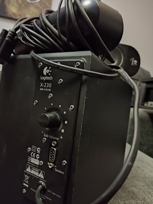 Colunas Logitech X-230 | Computador PC