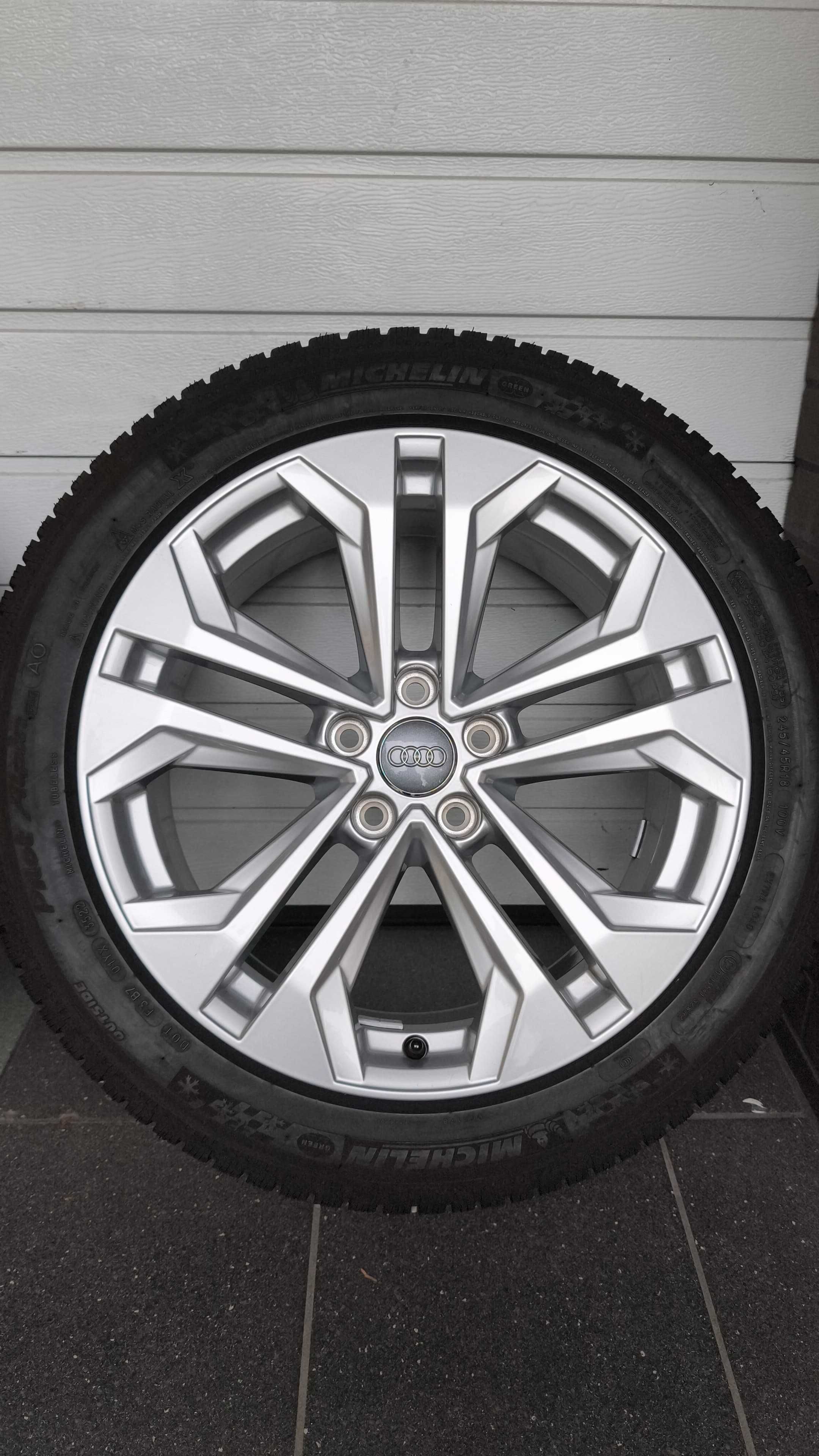 Koła Audi A4 B9 Allroad A6 18"opony zima 245/45/18 5x112 (B504)