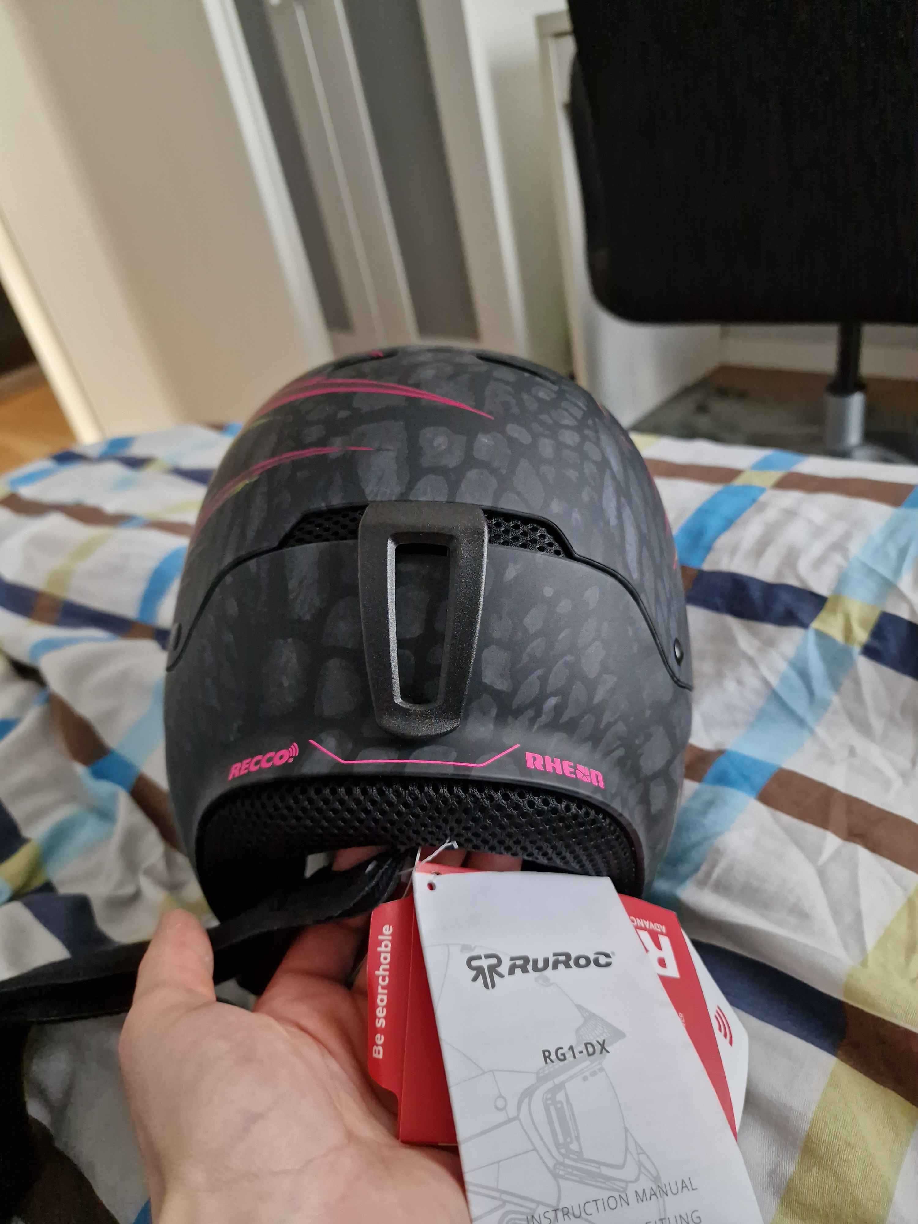 Kask Ruroc Toxin RG1-DX na narty, snowboard (YL/S)