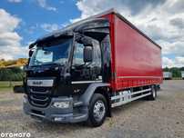 DAF LF 18.260 Skrzynia 20 palet 8.1 dł  Plandeka Firanka Drzwi / ZAMIANA na Ciągnik / IDELANY I-wł PL