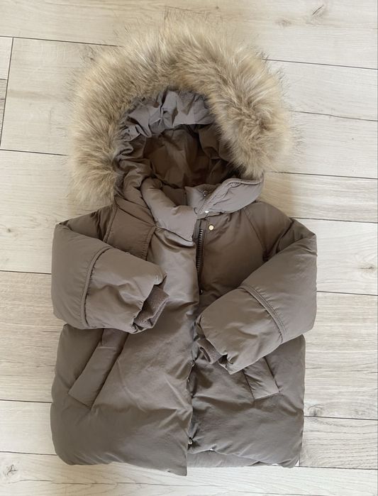 Куртка пуховик Zara на девочку!