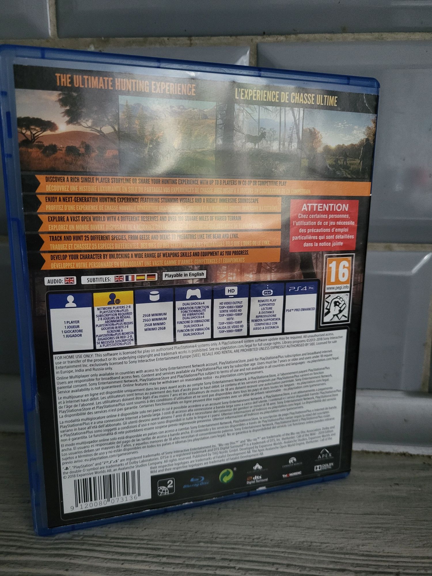 The hunter call of the Wild 2019 ps4