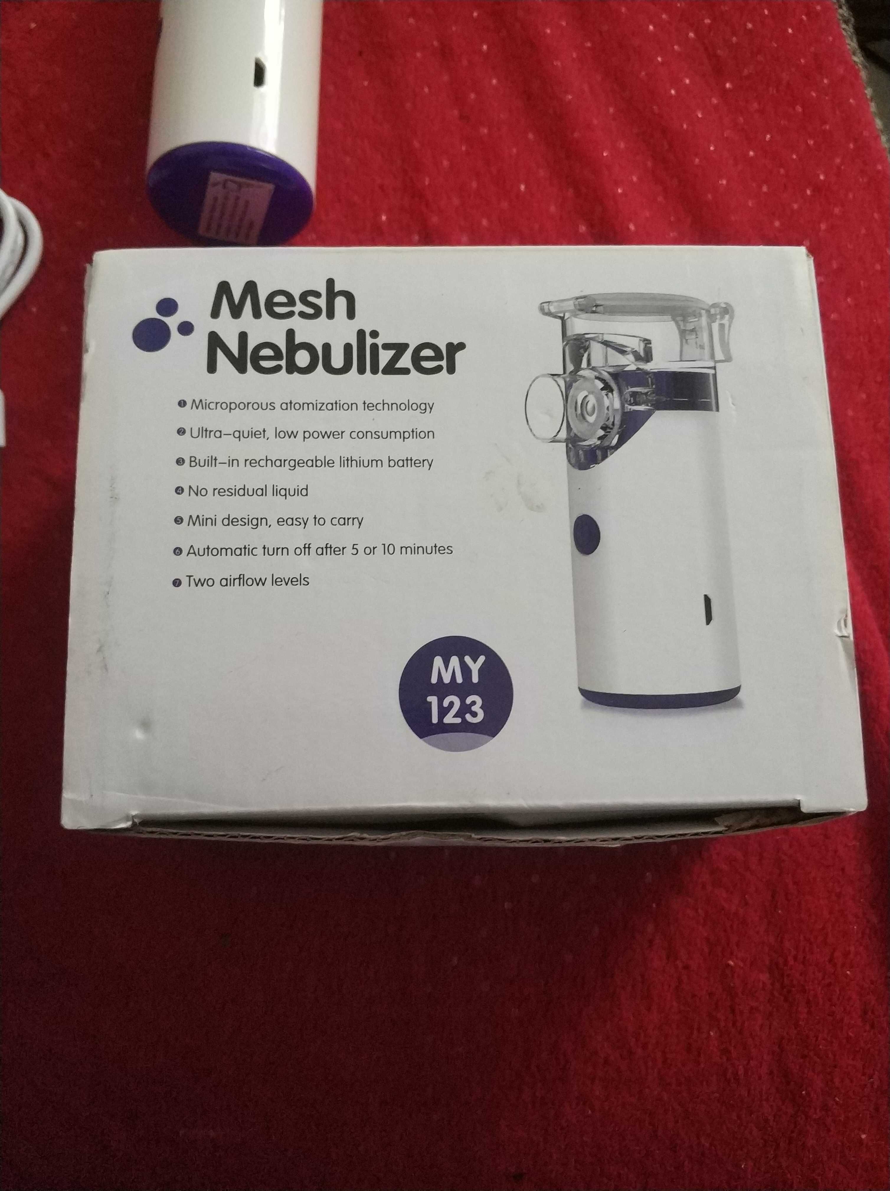 Inhalator Nebulizator Nebulizer  Mesh USB przenośny ultradźwiękowy