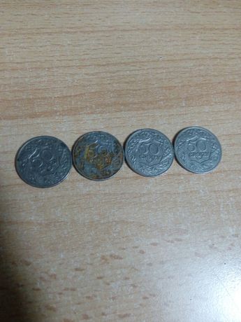 Cztery monety z 1923