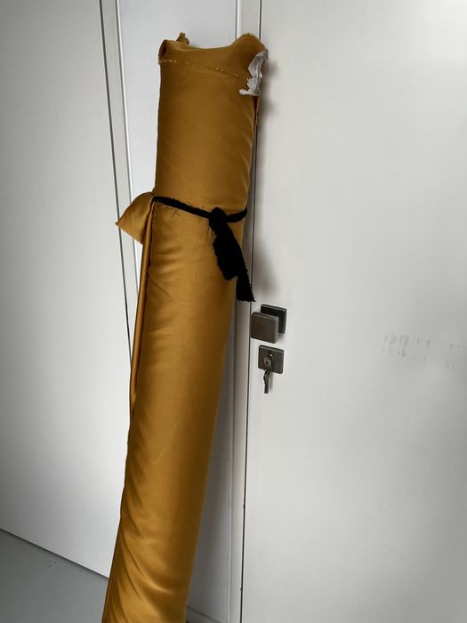 Satyna żółta/musztardowa 3m - 10 zł/m