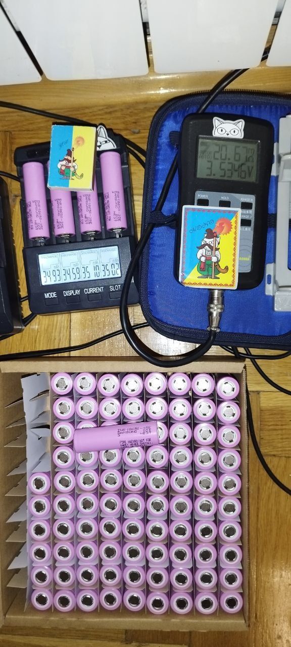 Акумулятор високотоковий Dmegc 25p 2500mAh 13mOm 30A перепаковка АКБ