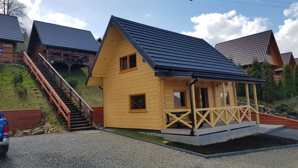 Bieszczady Solina domek całoroczny z jacuzzi