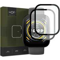 Szkło Ochronne Hofi Hybrid Pro+ 2-Pack dla Amazfit Bip 5 - Czarny