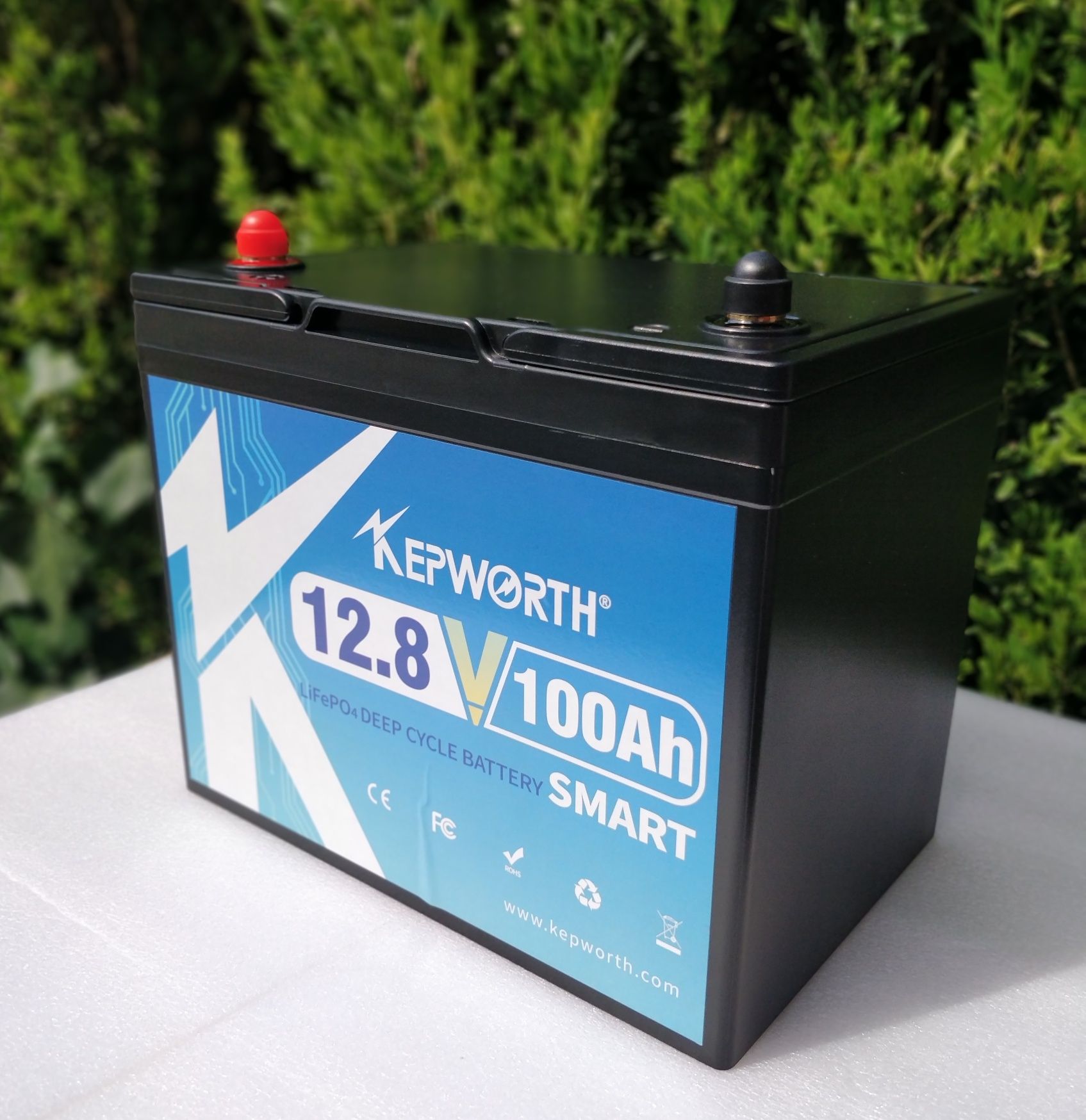 Bateria Lítio LifePo4 Kepworth c/ bluetooth 12/24/48V - 100/120/200ah