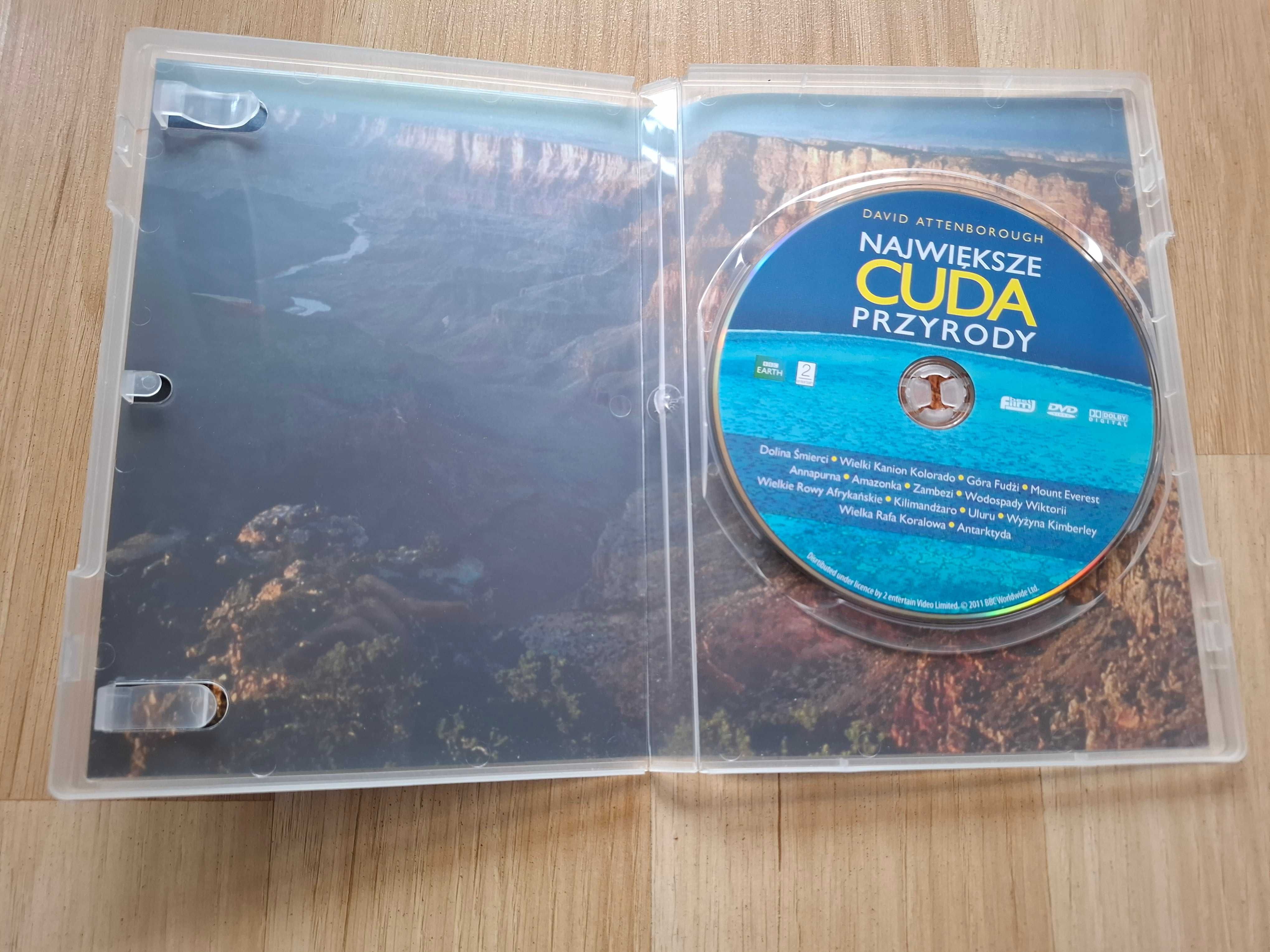 Największe cuda przyrody David Attenborough BBC DVD