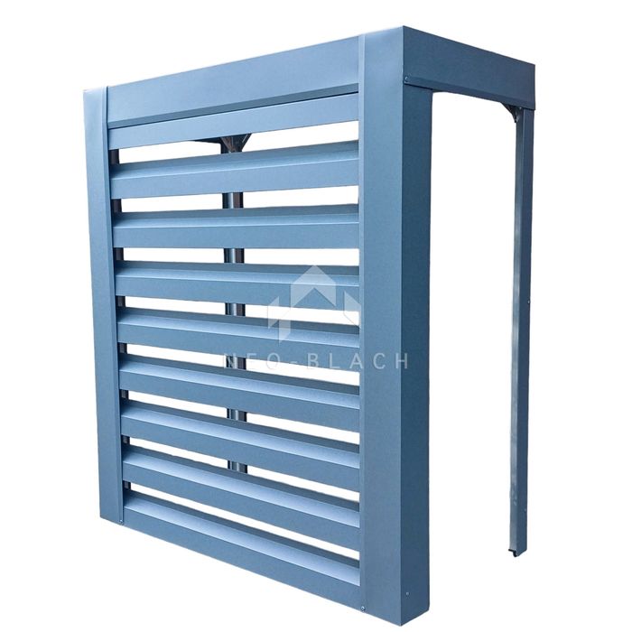 Osłona Klimatyzatora 80X30X60Cm Antracyt Nb392