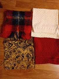 Продам  махеровый шарф и шарф палантин  и вязаные шерстяные