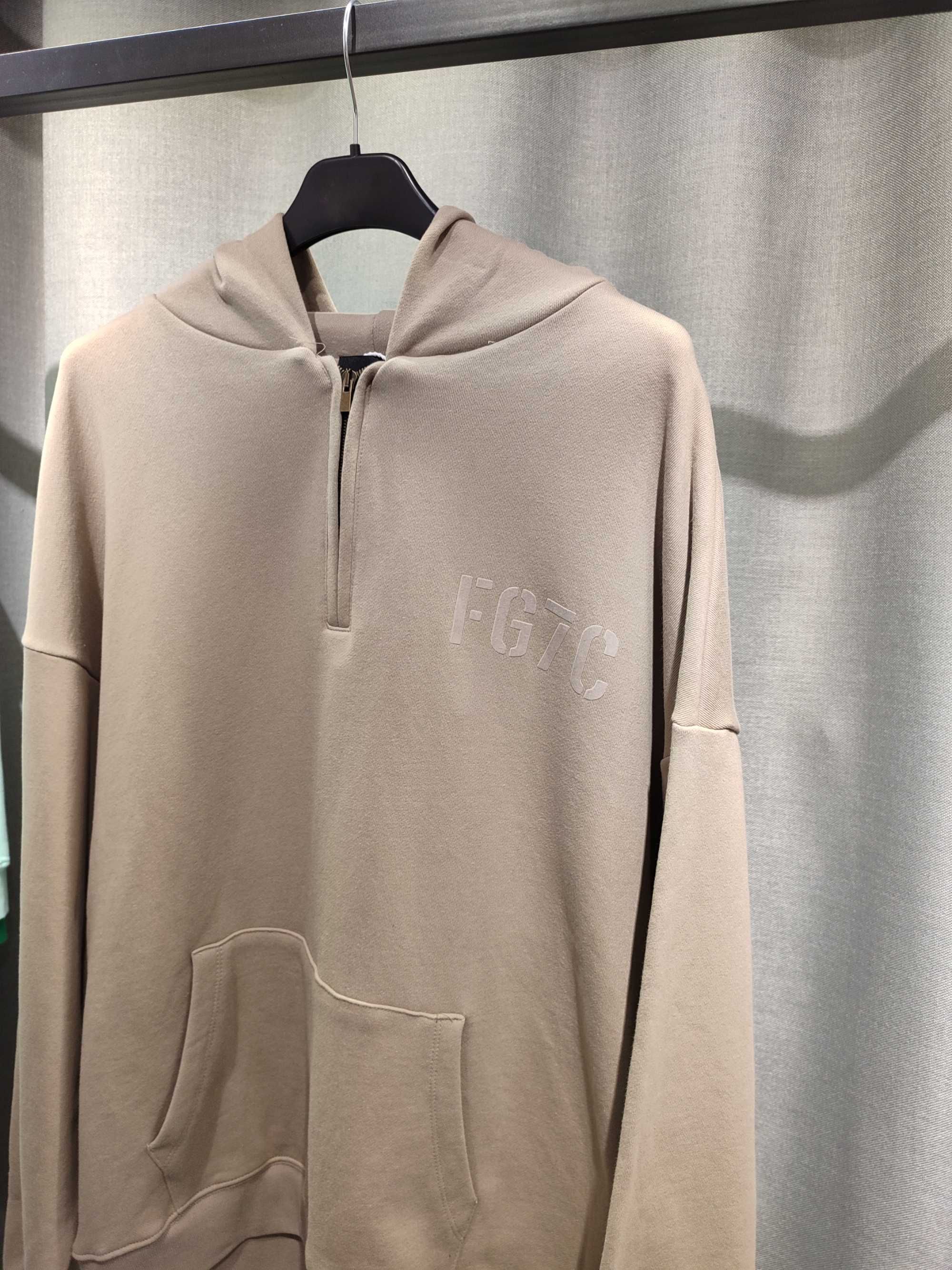 Худі Fear Of God 'FG7C' Cotton Half-Zip Hoodie Beige