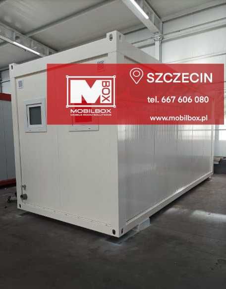 kontener sanitarny, kontener z prysznicem i sanitariatem, kontener WC