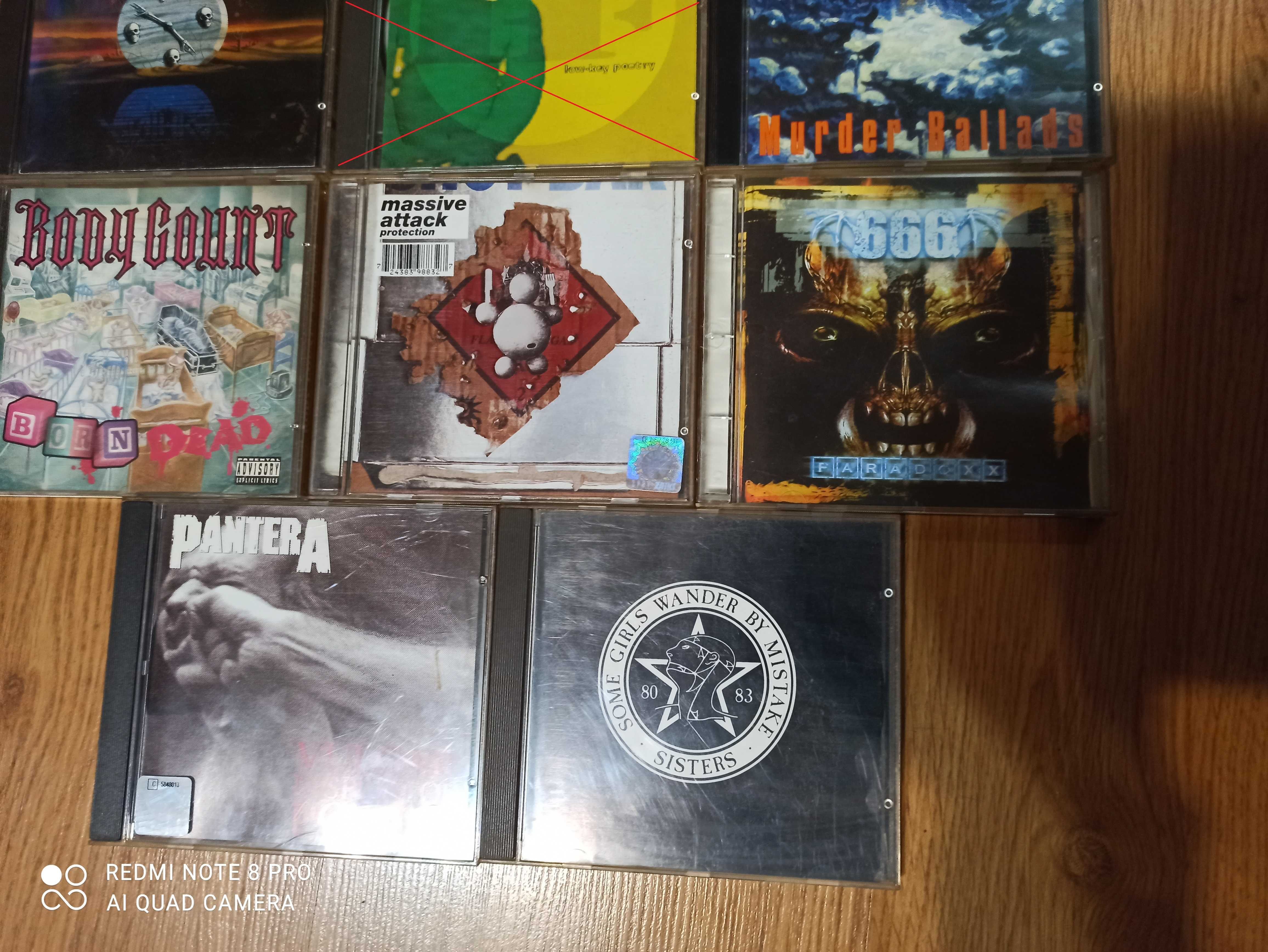 płyty cd z lat 90 prodigy, pantera, sepultura