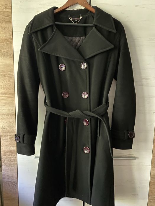 Пальто чорне зима