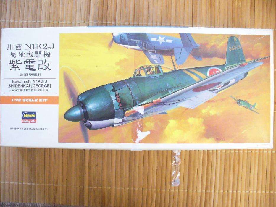 model samolotu HASEGAWA Kawanishi N1K Shidenkai (George) 1:72