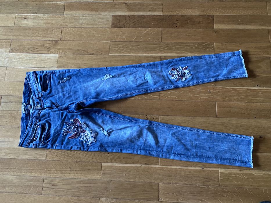 Spodnie jeansowe dziewczęce xs