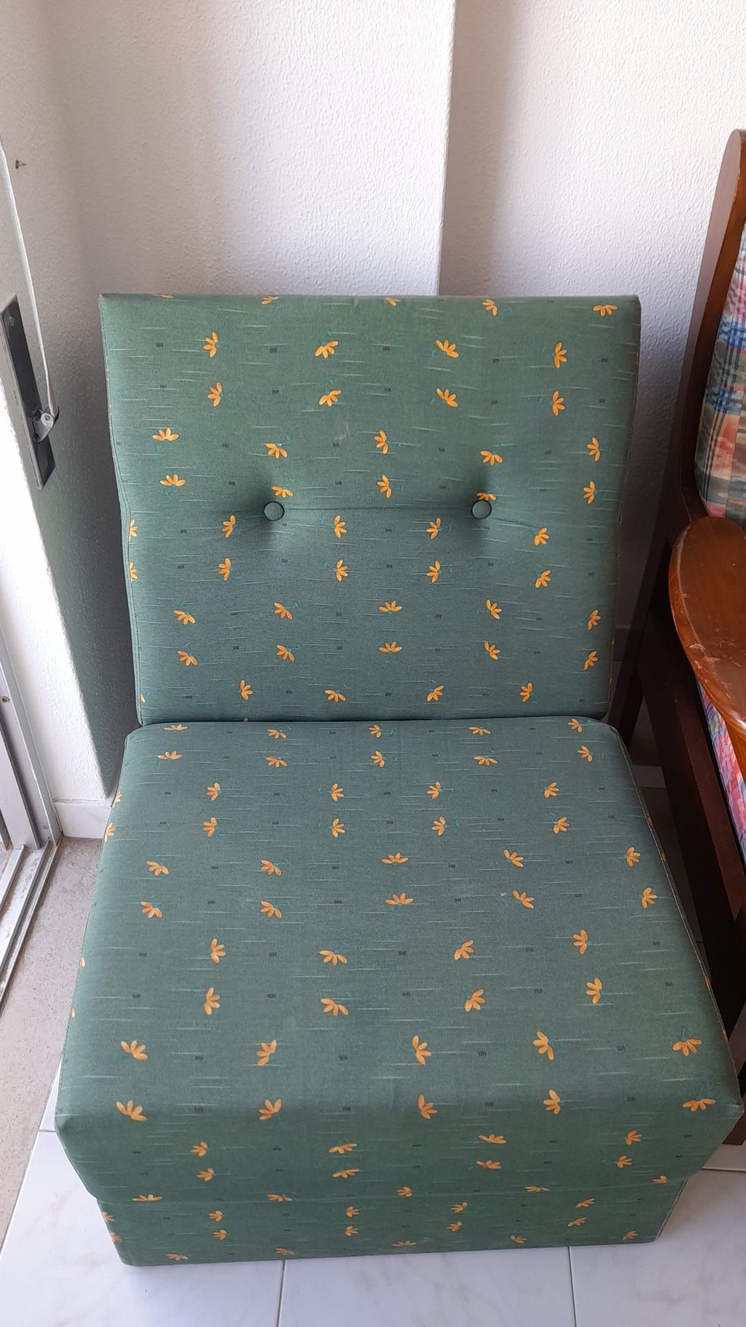 Sofa Cambalhota verde