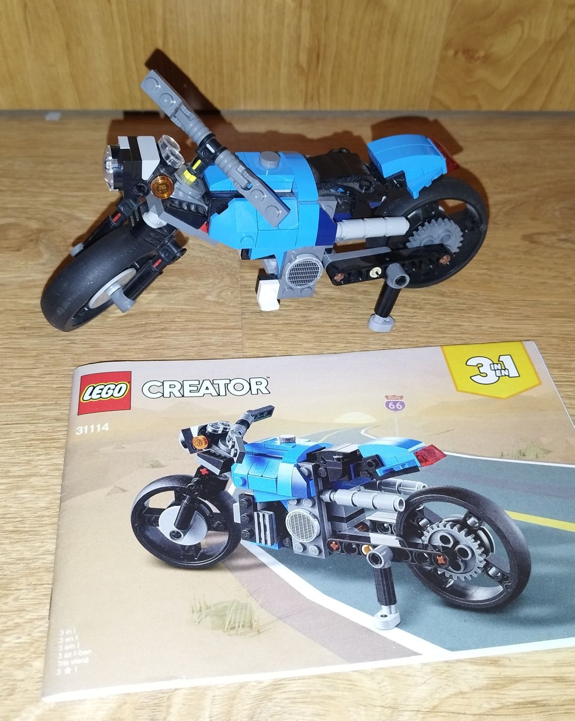 LEGO Creator Motocykl 31114