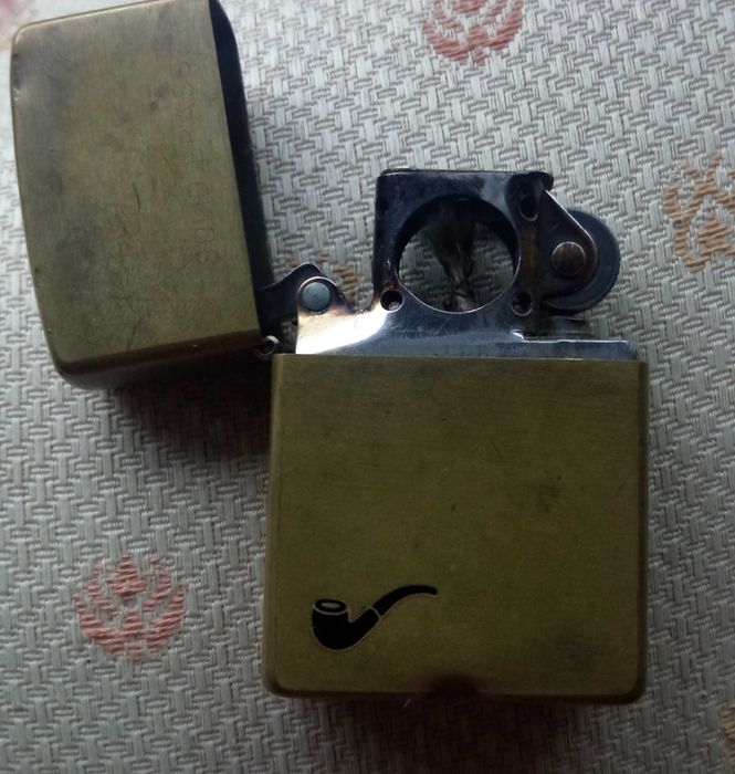 Rare Zippo 1999 Pipe Brass Limited Edition