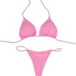 Sexy Strój Kąpielowy Dwuczęściowy Bikini Brazylijskie Stringi - L