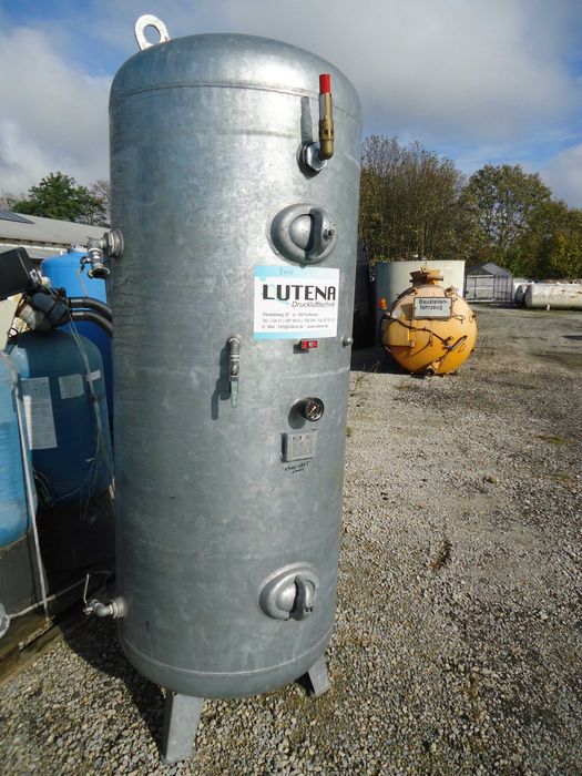 Zbiornik hydrofor 1000L ocynkowany ciśnieniowy stojący 11 bar ŁADNY
