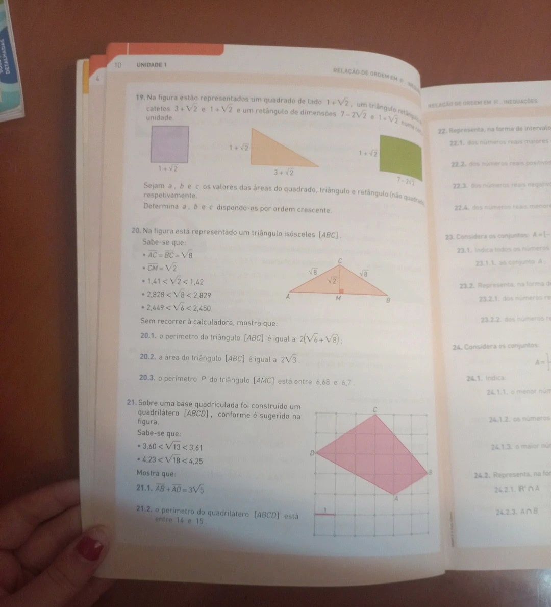 Caderno de atividades matemática 9° ano