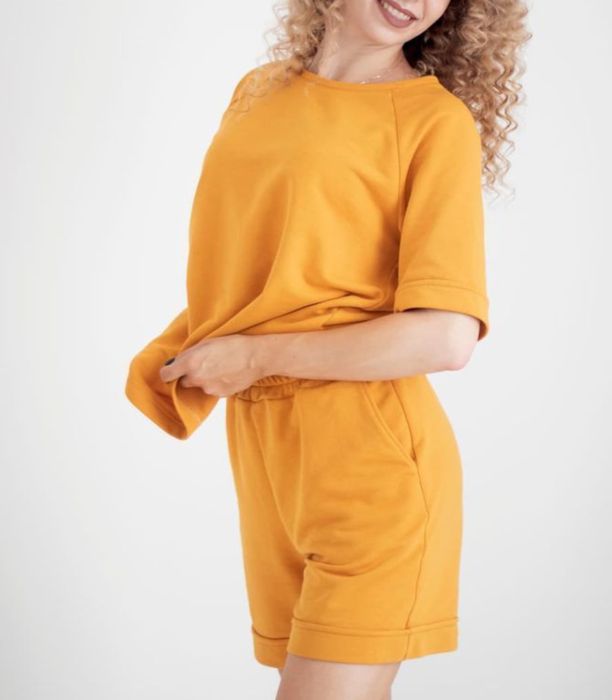 Костюм жіночий - Гірчичний M/L