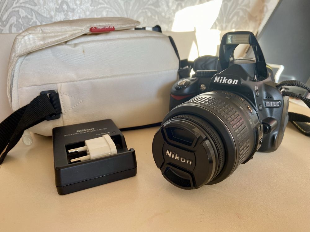 Nikon D3100+сумка