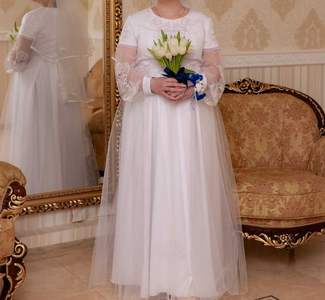 Весільна сукня індивідуального замовлення  (підійде і для вагітних)