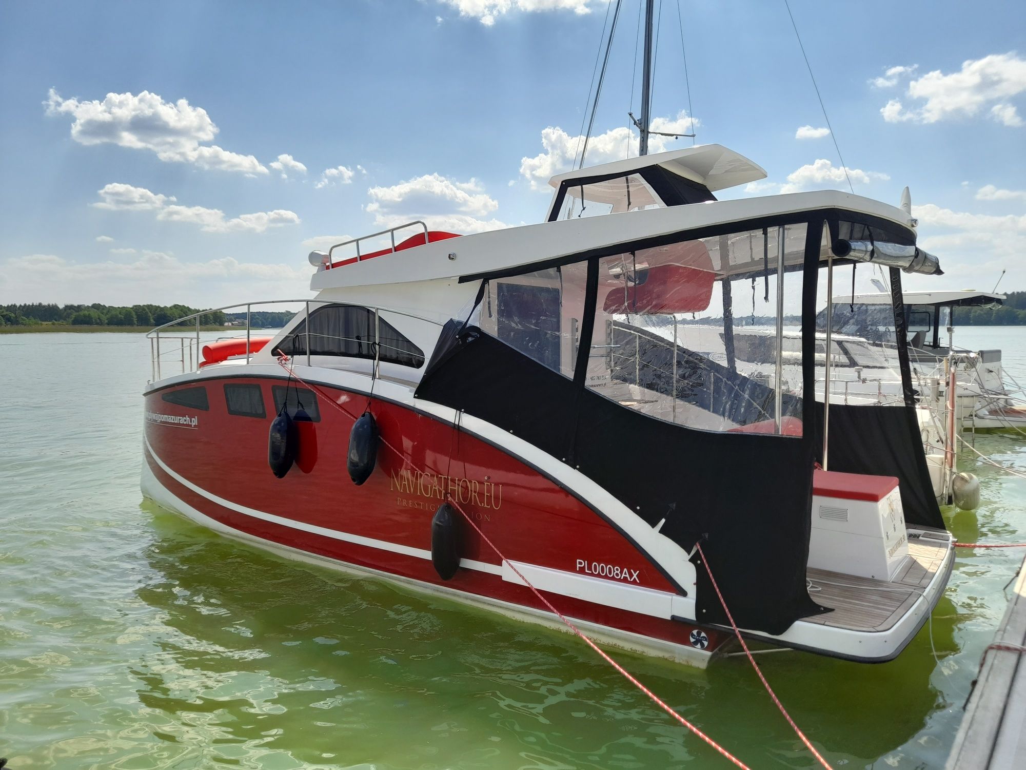 Czarter na Mazurach Houseboat NAVIGATHOR 30 2023
